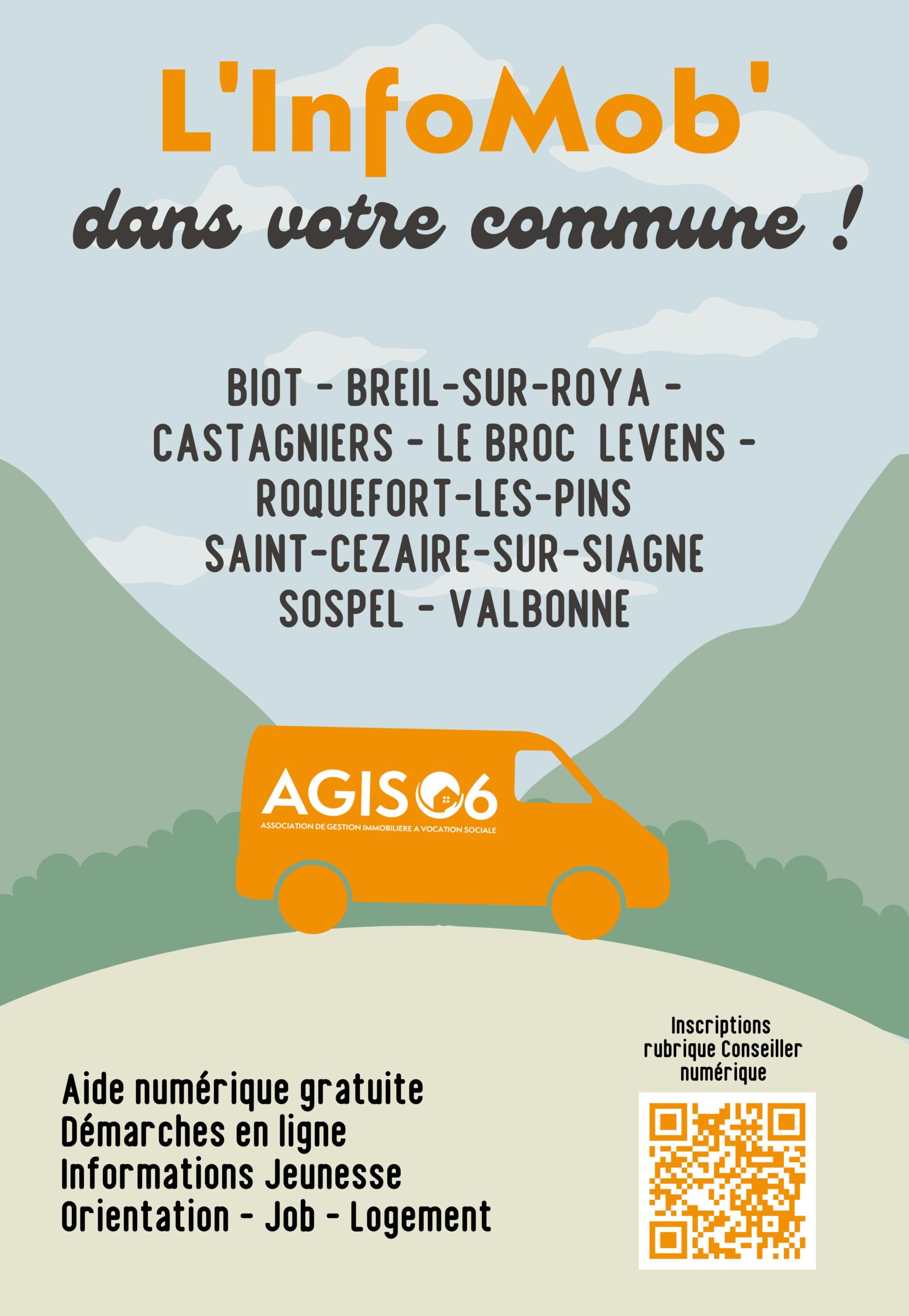 Calendrier Infomob' AGIS06