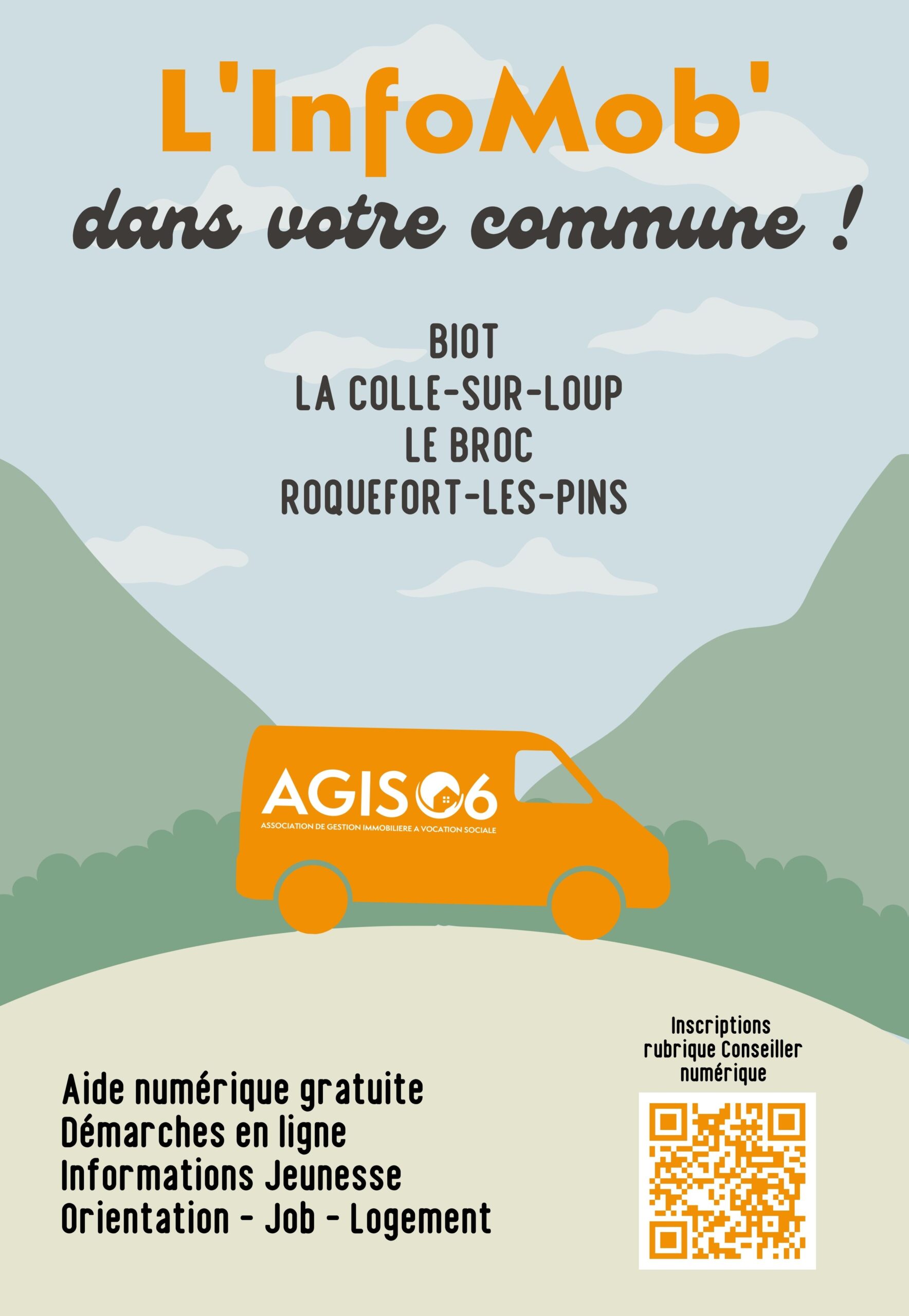 Calendrier Infomob' AGIS06